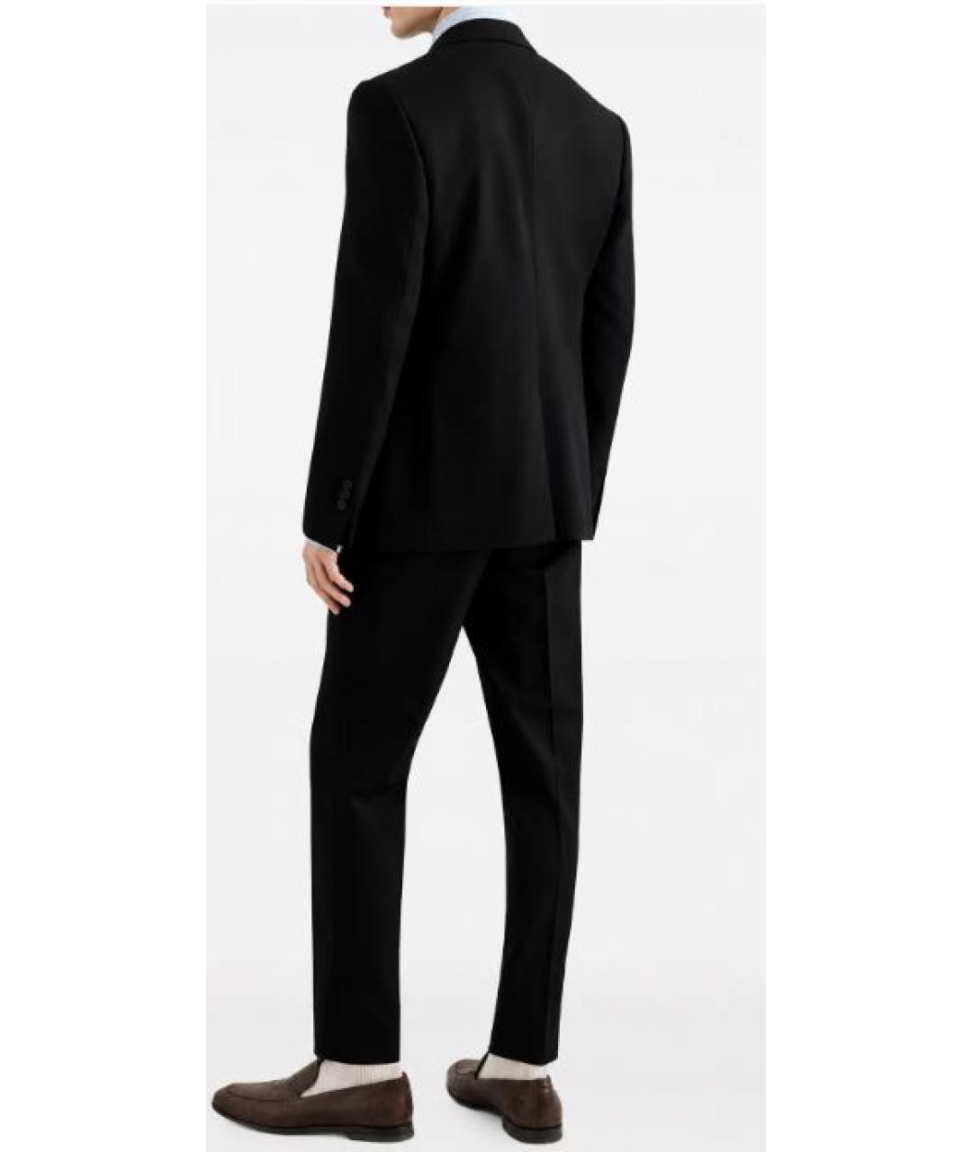 DOLCE&GABBANA Черный классический костюм, фото 2