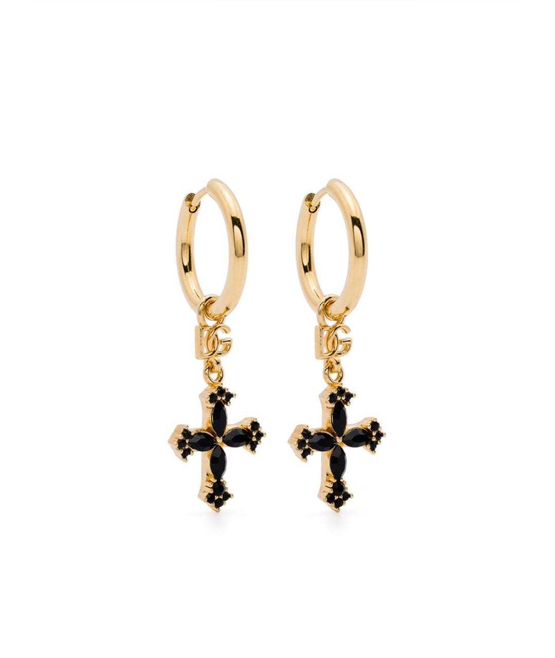 DOLCE&GABBANA Золотые серьги, фото 1