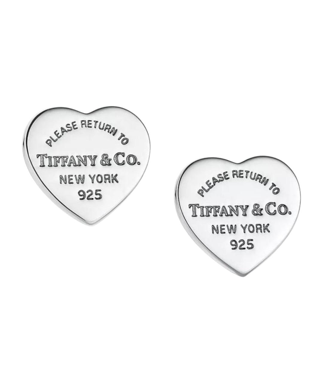 TIFFANY&CO Серебряные серебряные серьги, фото 1