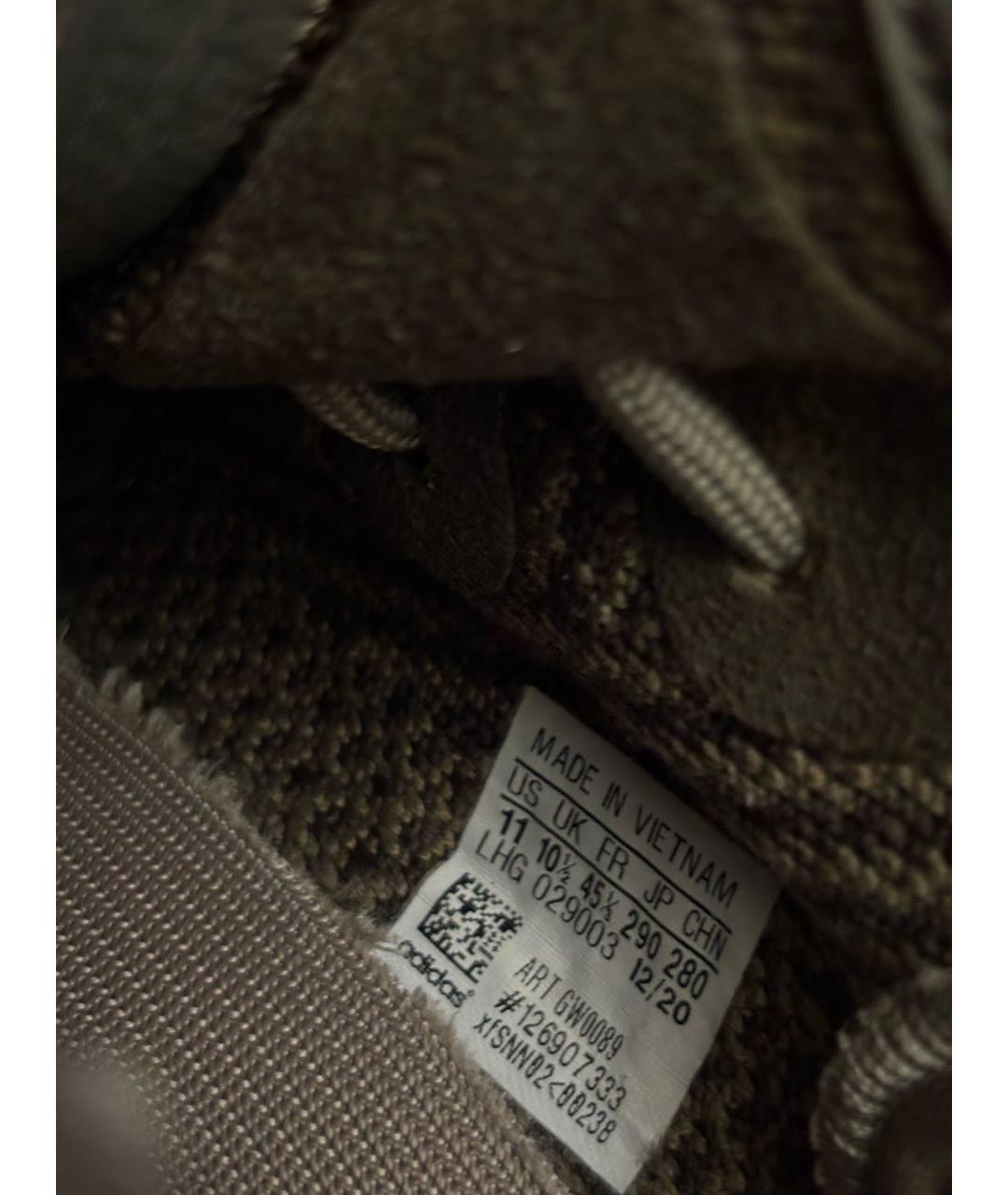 ADIDAS YEEZY Коралловые синтетические низкие кроссовки / кеды, фото 6