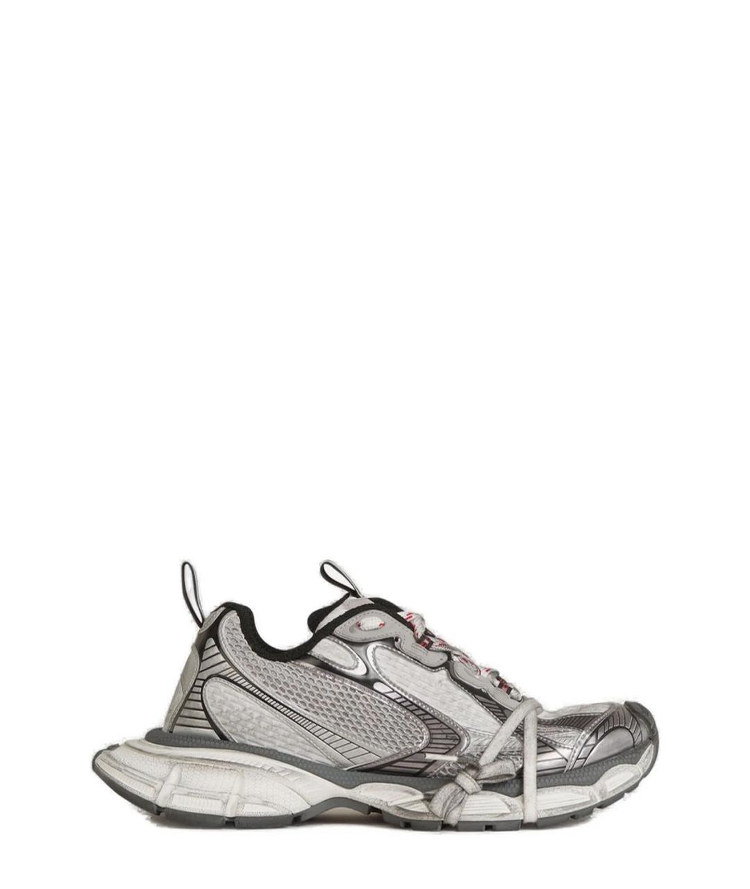 BALENCIAGA Мульти текстильные низкие кроссовки / кеды, фото 1
