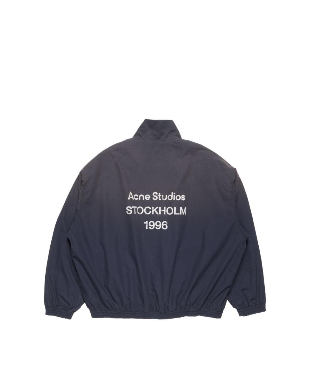 ACNE STUDIOS Синяя хлопковая куртка, фото 5