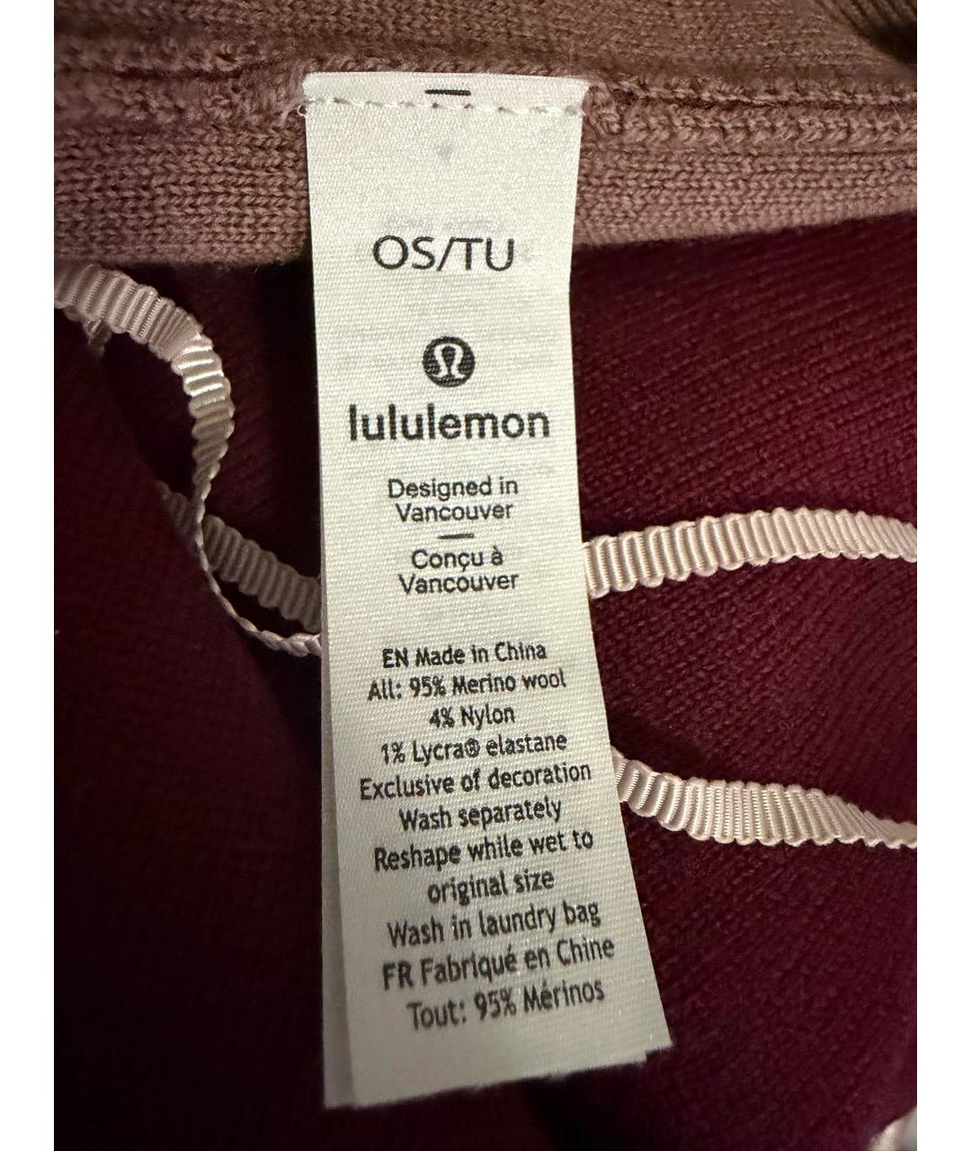 Lululemon Мульти шерстяной кардиган, фото 3