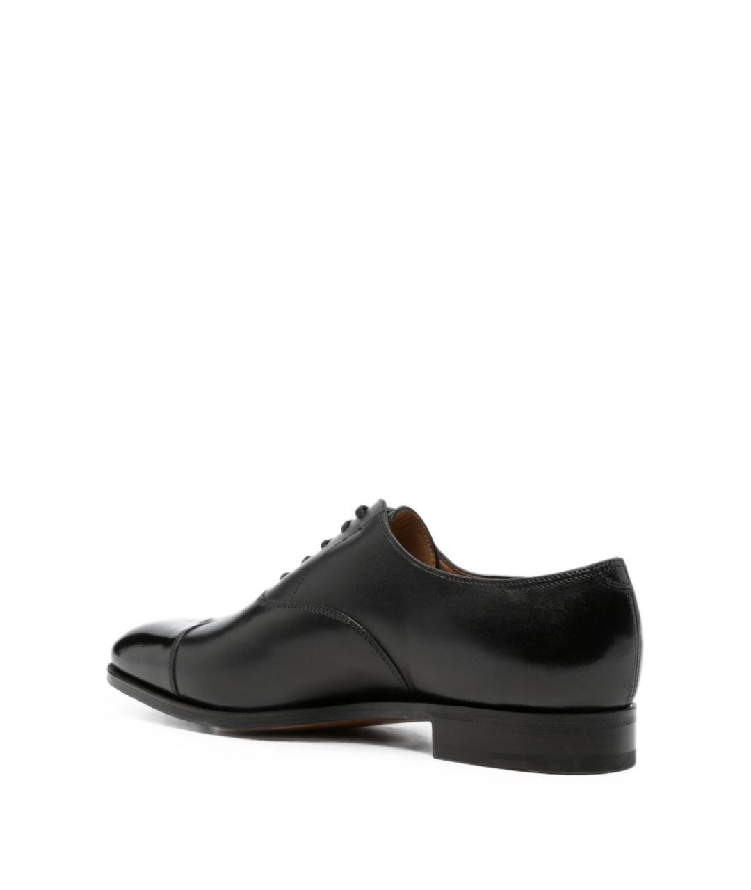 JOHN LOBB Черные кожаные туфли, фото 2