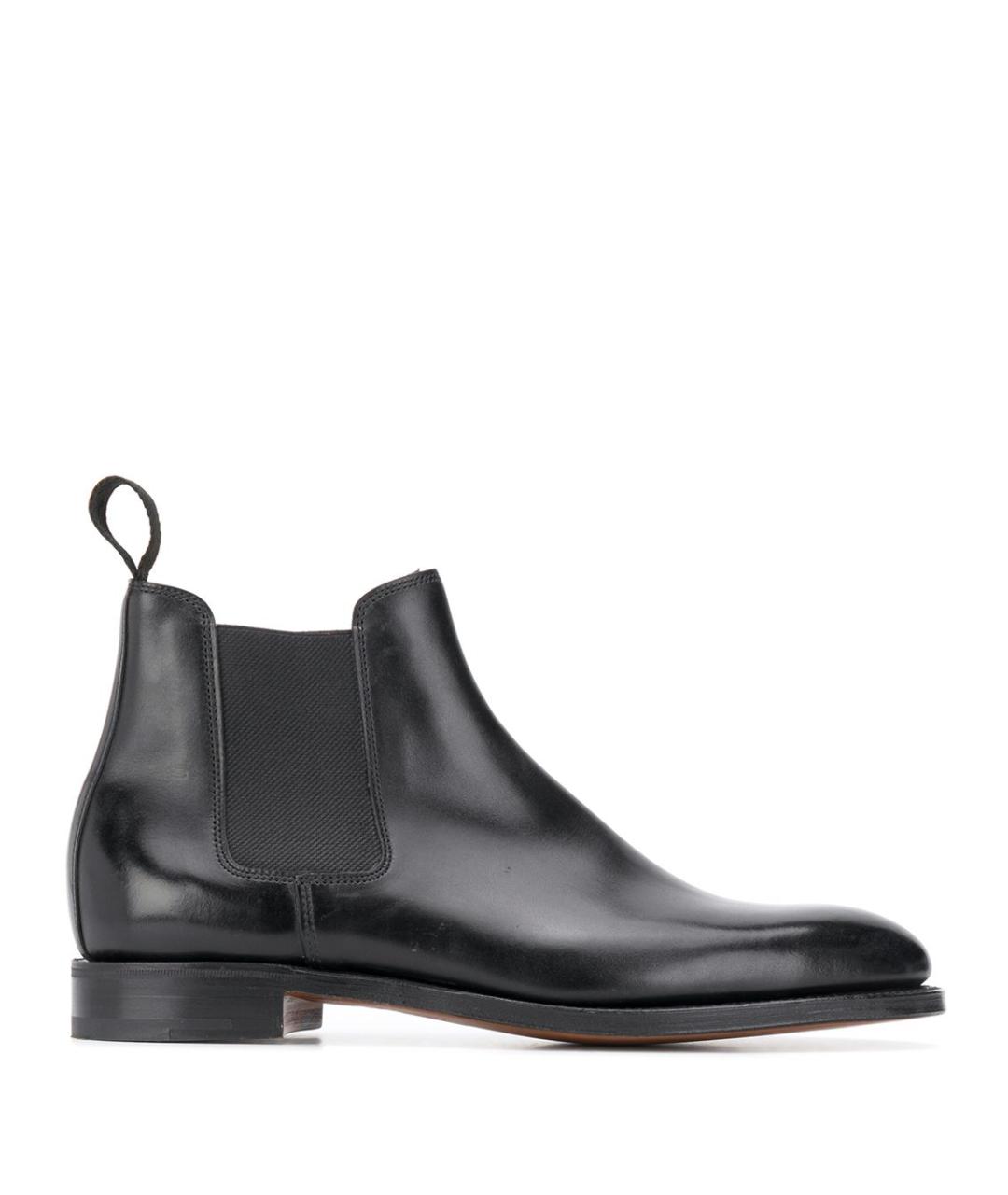 JOHN LOBB Черные низкие ботинки, фото 1