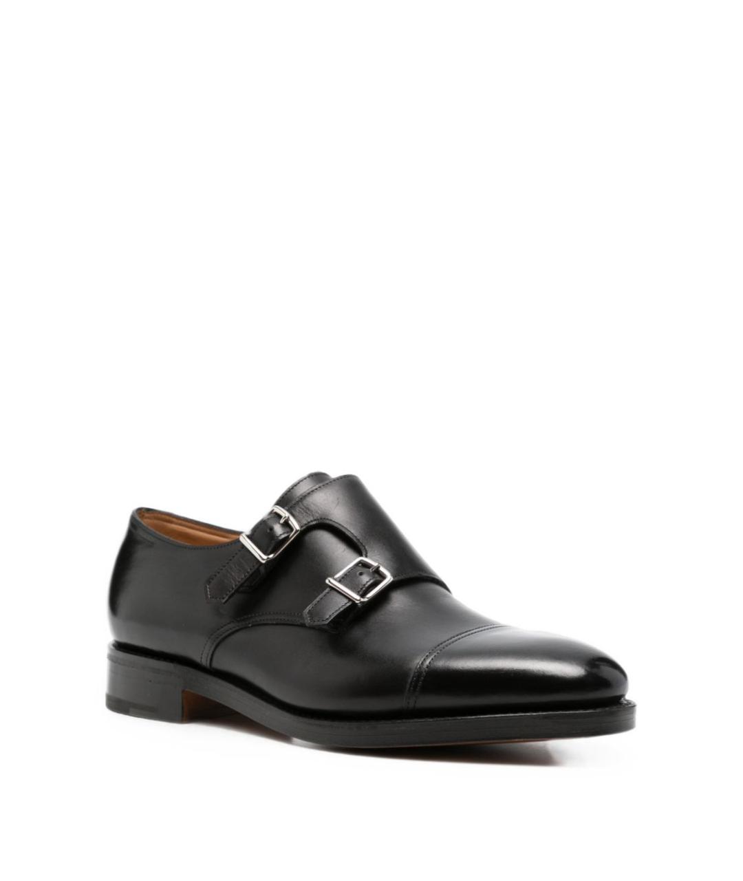 JOHN LOBB Черные кожаные туфли, фото 2