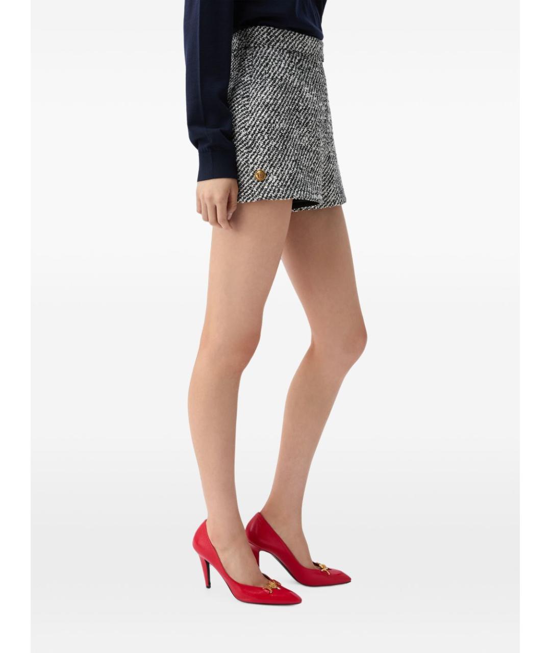 VERSACE Черные шорты, фото 3