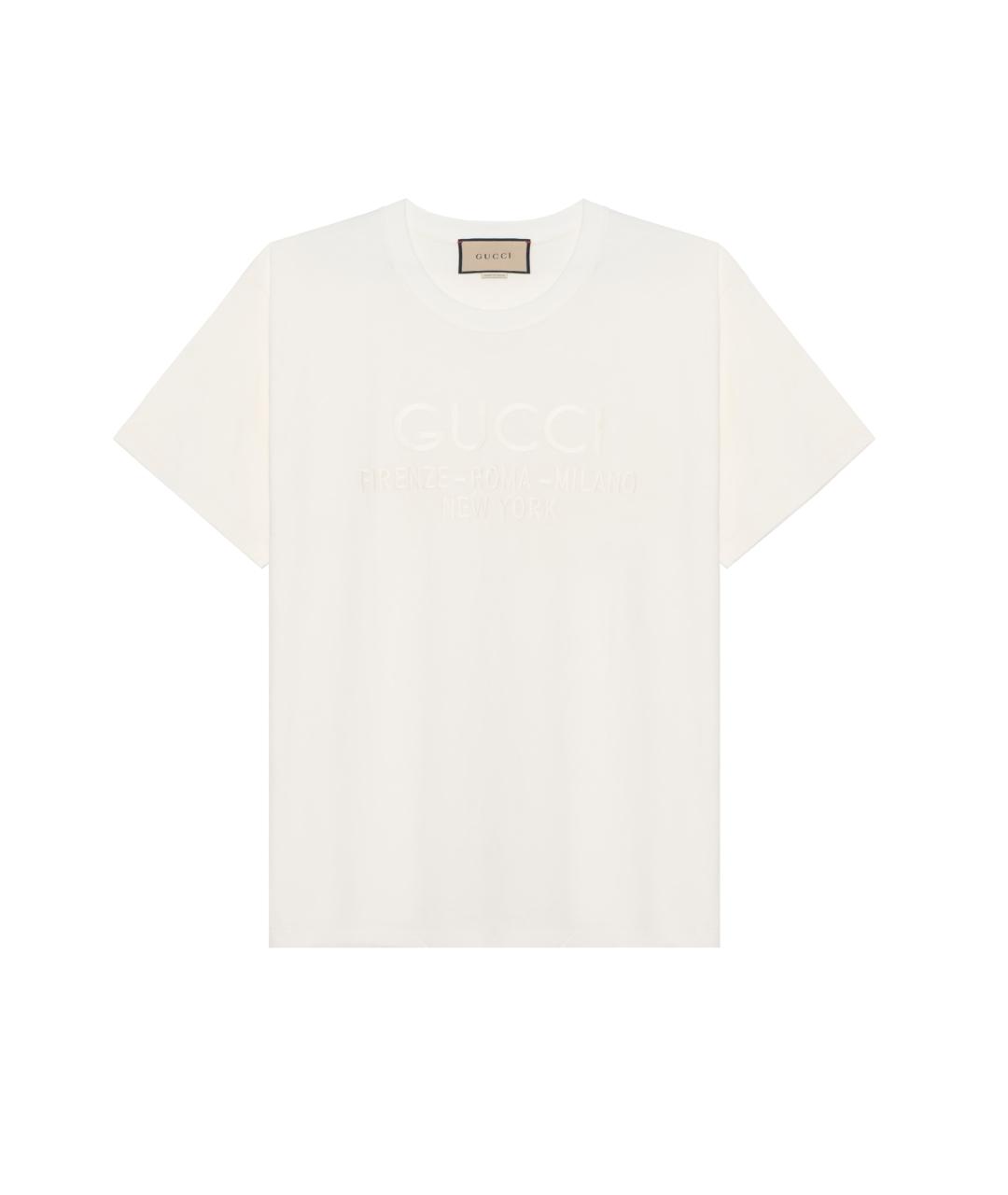 GUCCI Бежевая футболка, фото 1