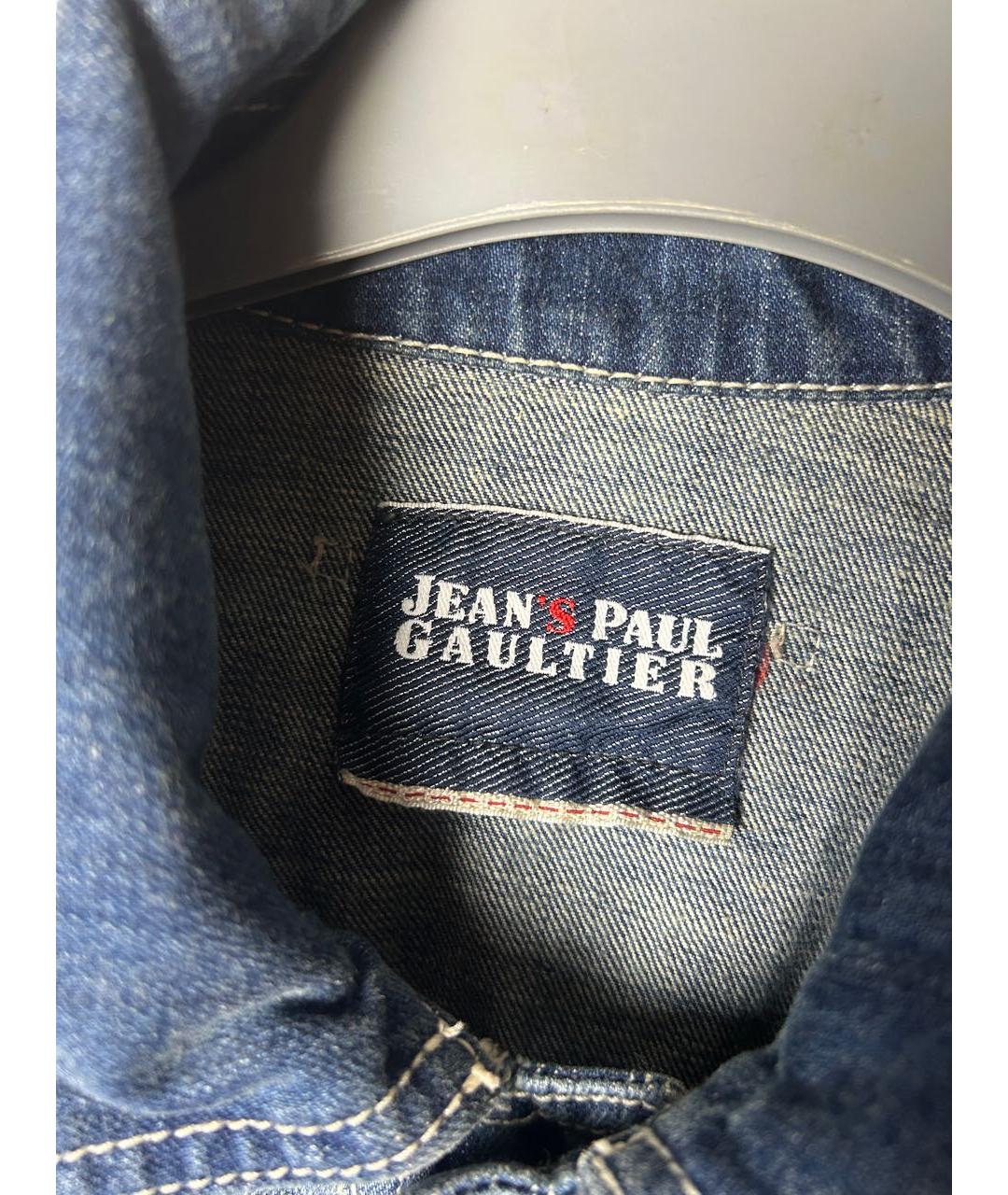 JEAN PAUL GAULTIER Синяя деним куртка, фото 3