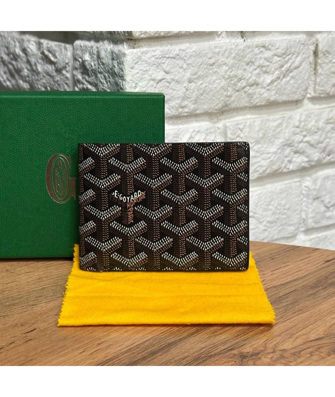 GOYARD Черный кошелек, фото 4
