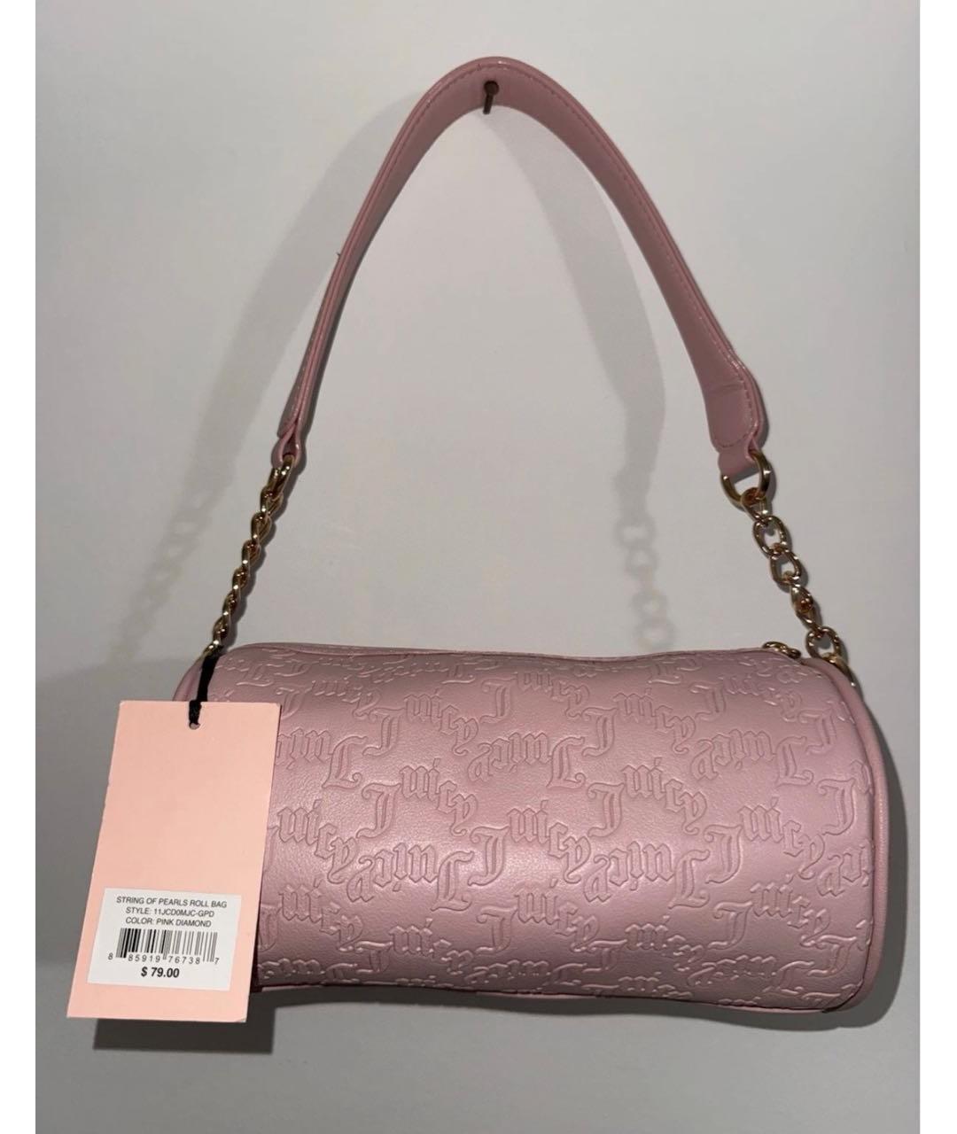 JUICY COUTURE Розовая сумка через плечо, фото 2