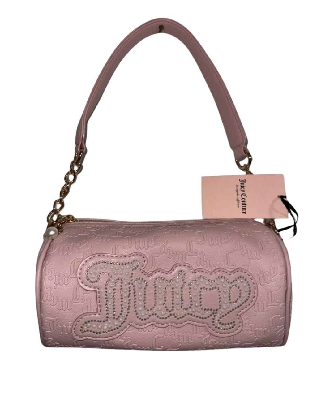 JUICY COUTURE Розовая сумка через плечо, фото 1
