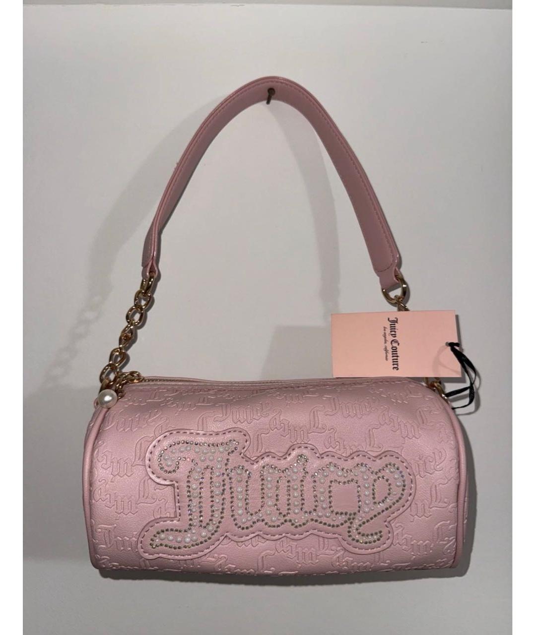 JUICY COUTURE Розовая сумка через плечо, фото 5