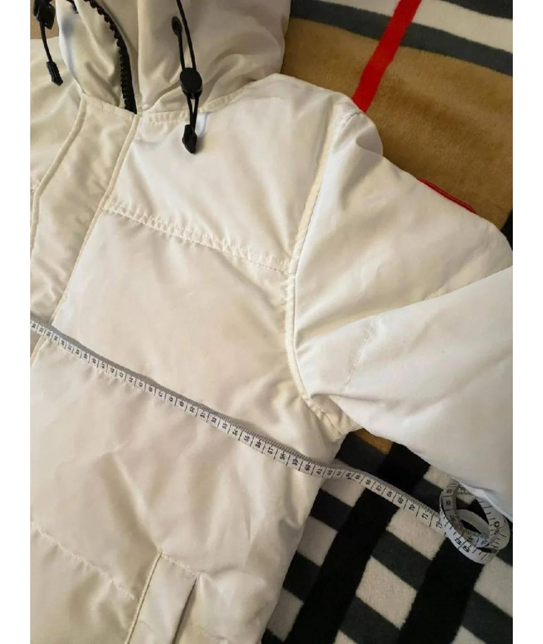 CANADA GOOSE Белая парка, фото 6