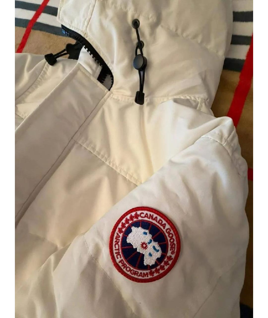 CANADA GOOSE Белая парка, фото 4