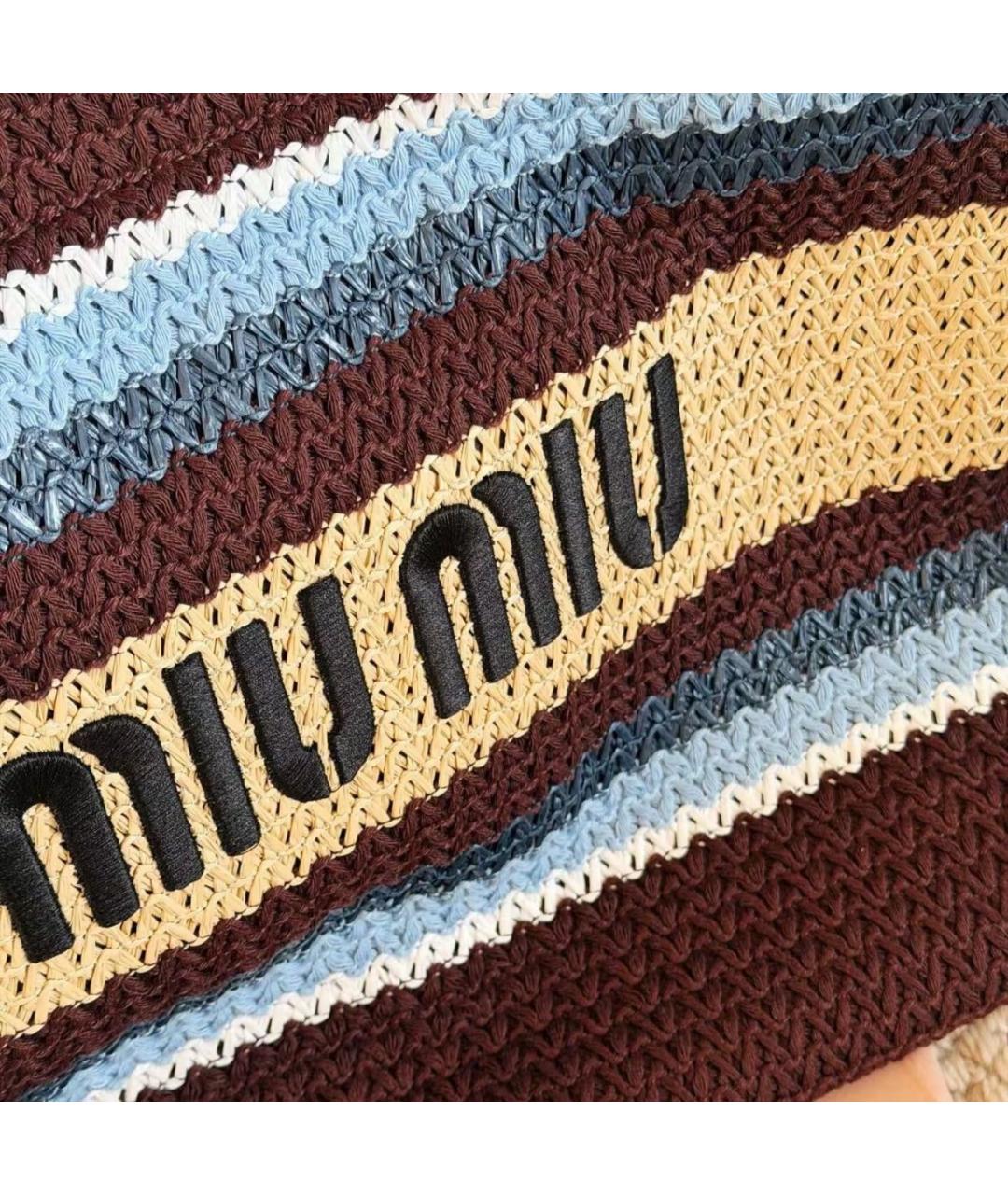 MIU MIU Коричневая сумка тоут, фото 7