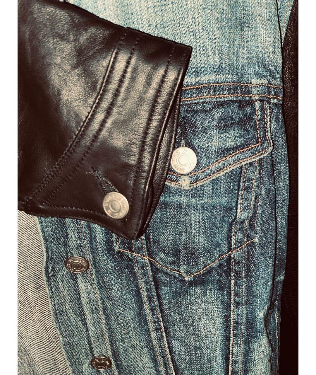 RAG & BONE Черная кожаная куртка, фото 6