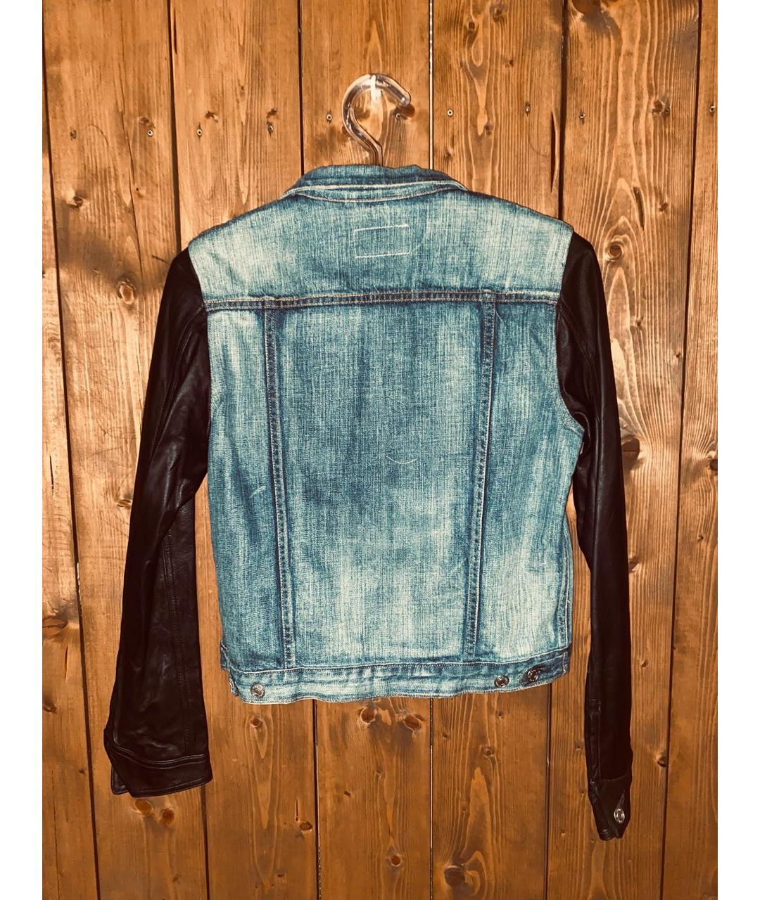 RAG & BONE Черная кожаная куртка, фото 3