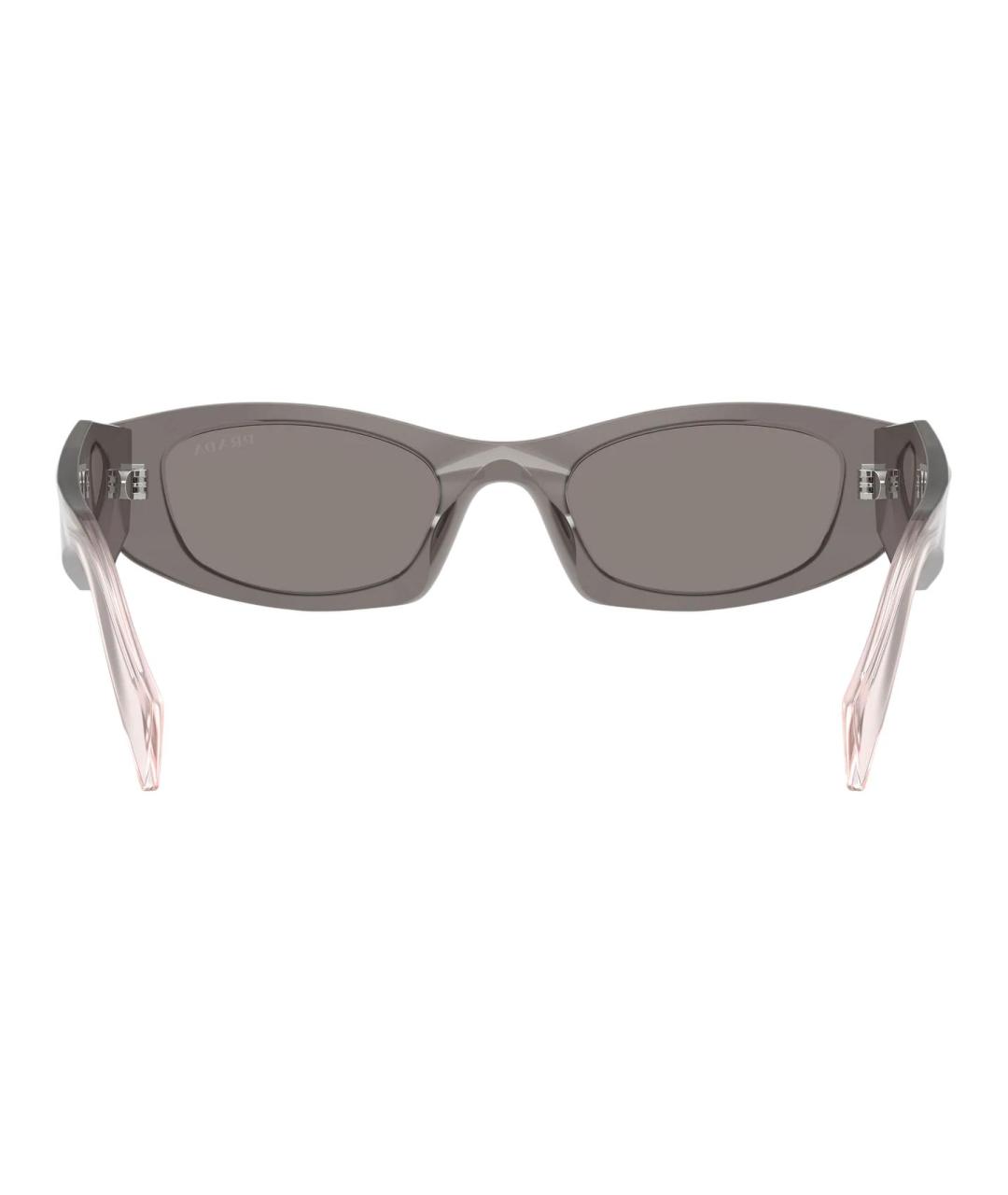 PRADA Серые пластиковые солнцезащитные очки, фото 5