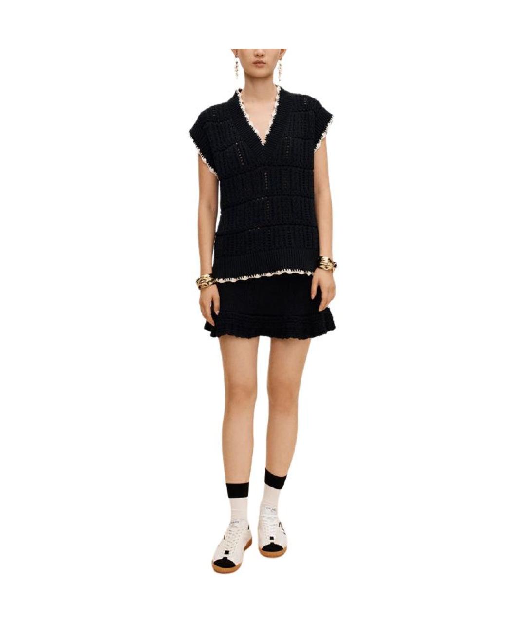 CHANEL Черная жилетка, фото 2