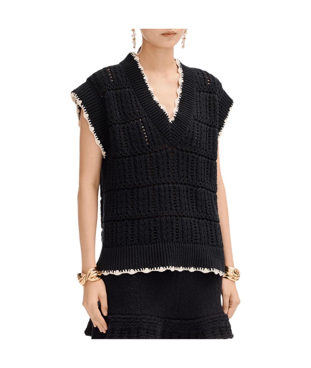CHANEL Черная жилетка, фото 6