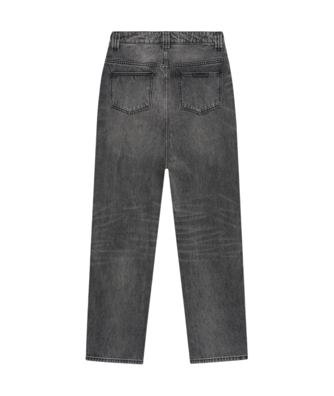 FEAR OF GOD ESSENTIALS Черные прямые джинсы, фото 2