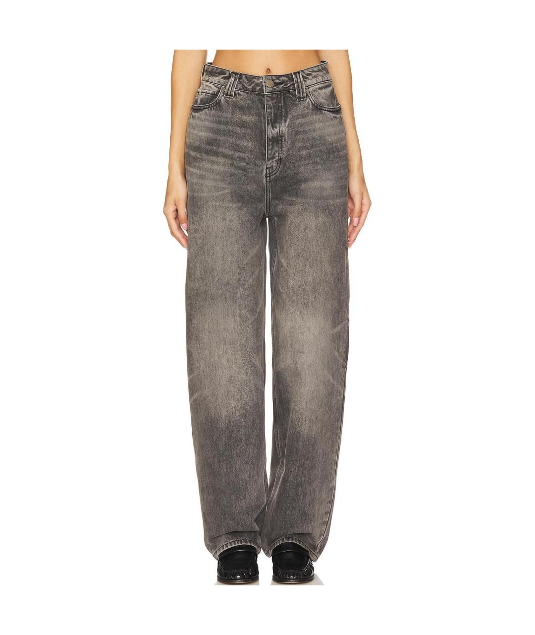 FEAR OF GOD ESSENTIALS Черные прямые джинсы, фото 4