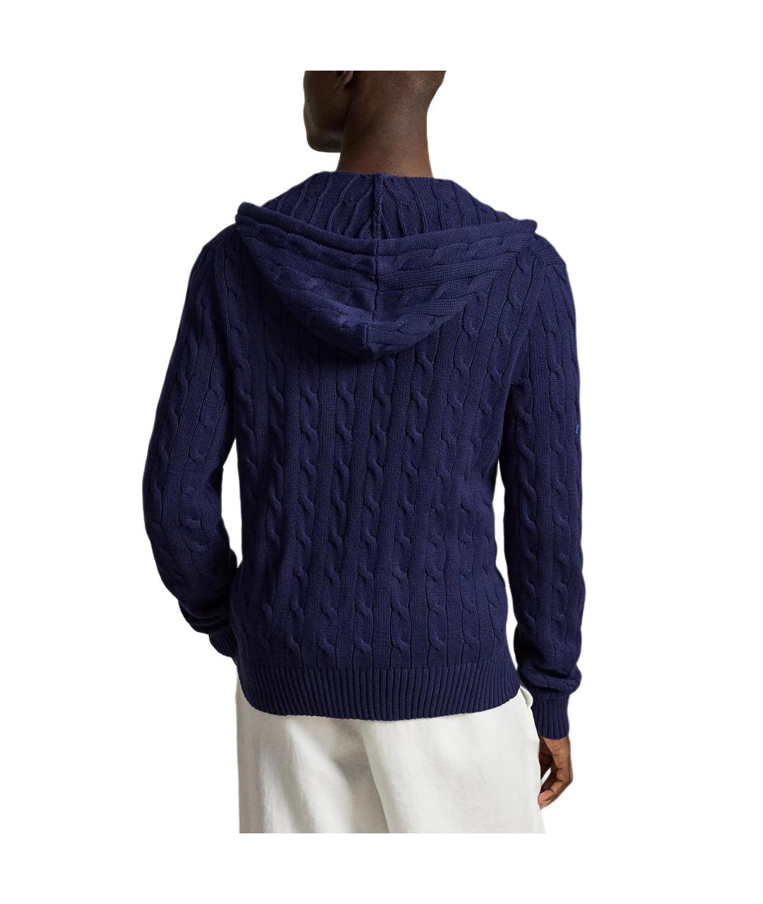 POLO RALPH LAUREN Темно-синий джемпер / свитер, фото 4