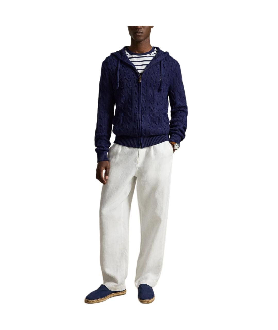 POLO RALPH LAUREN Темно-синий джемпер / свитер, фото 2