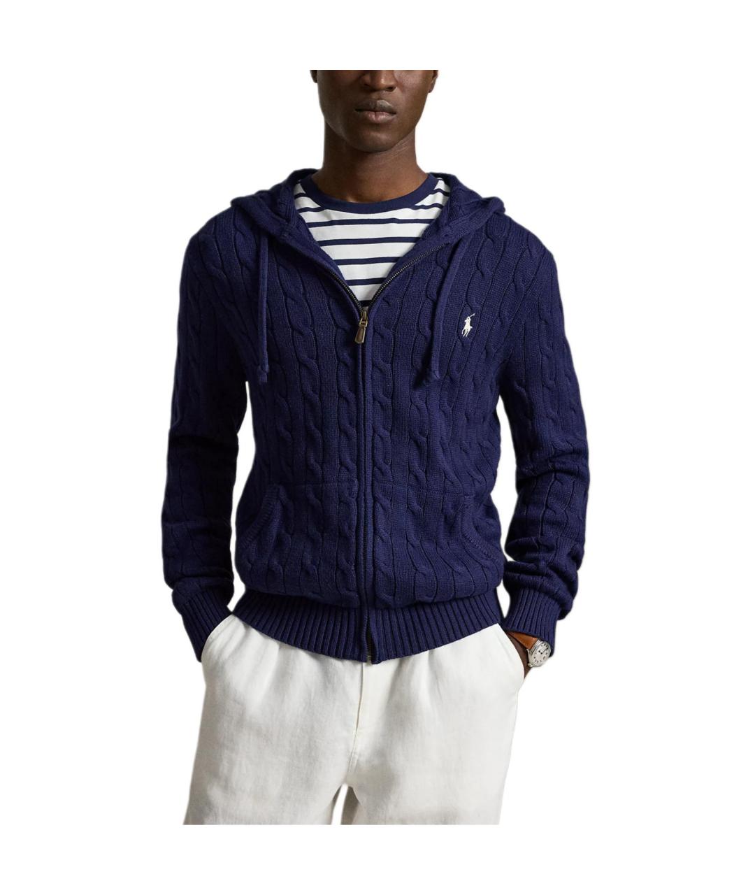 POLO RALPH LAUREN Темно-синий джемпер / свитер, фото 3