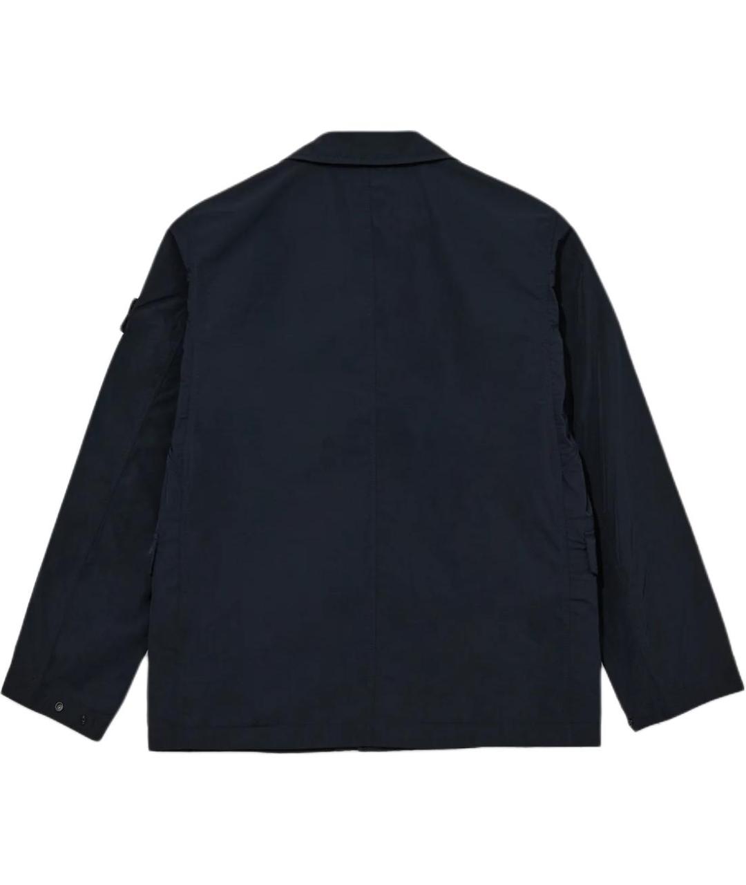 STONE ISLAND Темно-синяя куртка, фото 2