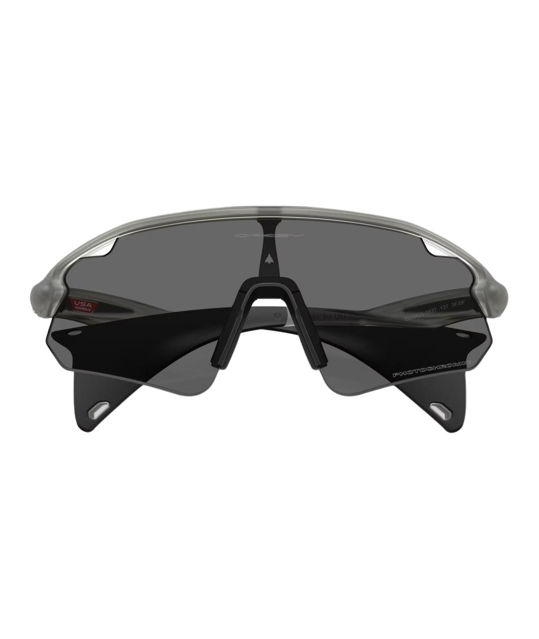OAKLEY Серые пластиковые солнцезащитные очки, фото 5