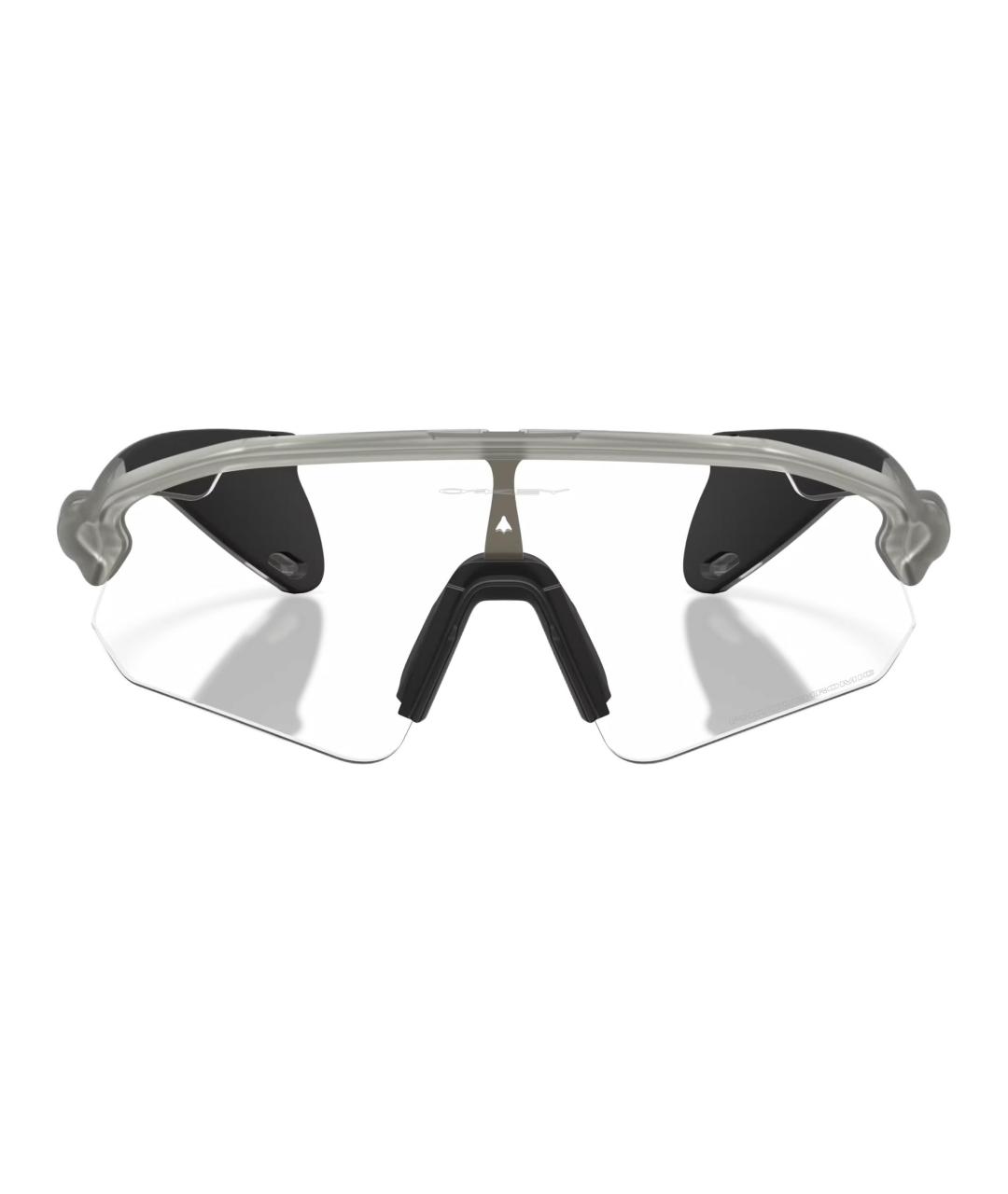 OAKLEY Серые пластиковые солнцезащитные очки, фото 2