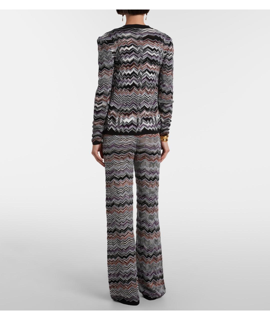 MISSONI Мульти вискозные прямые брюки, фото 5