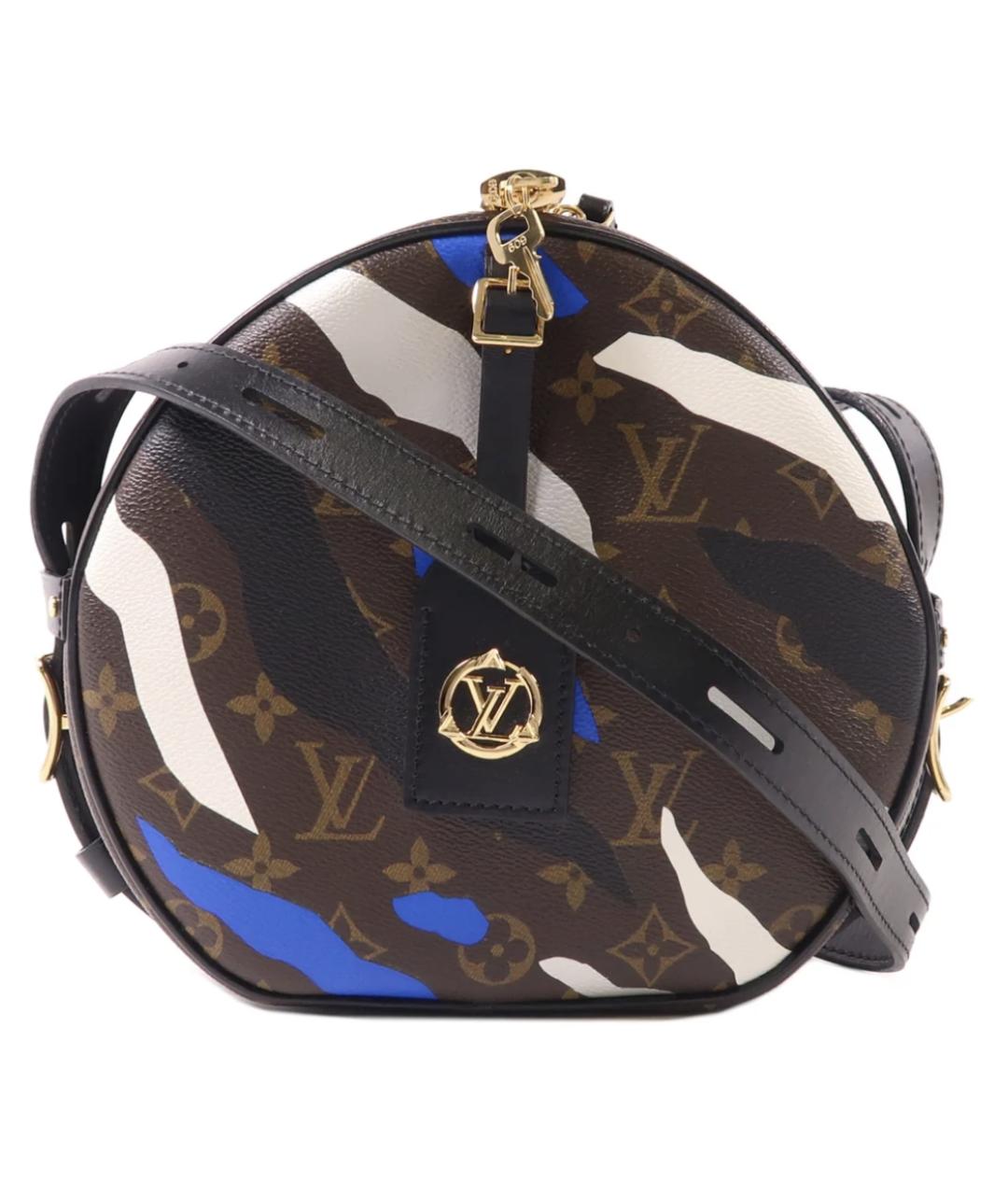 LOUIS VUITTON Коричневая сумка на плечо из канвы, фото 1