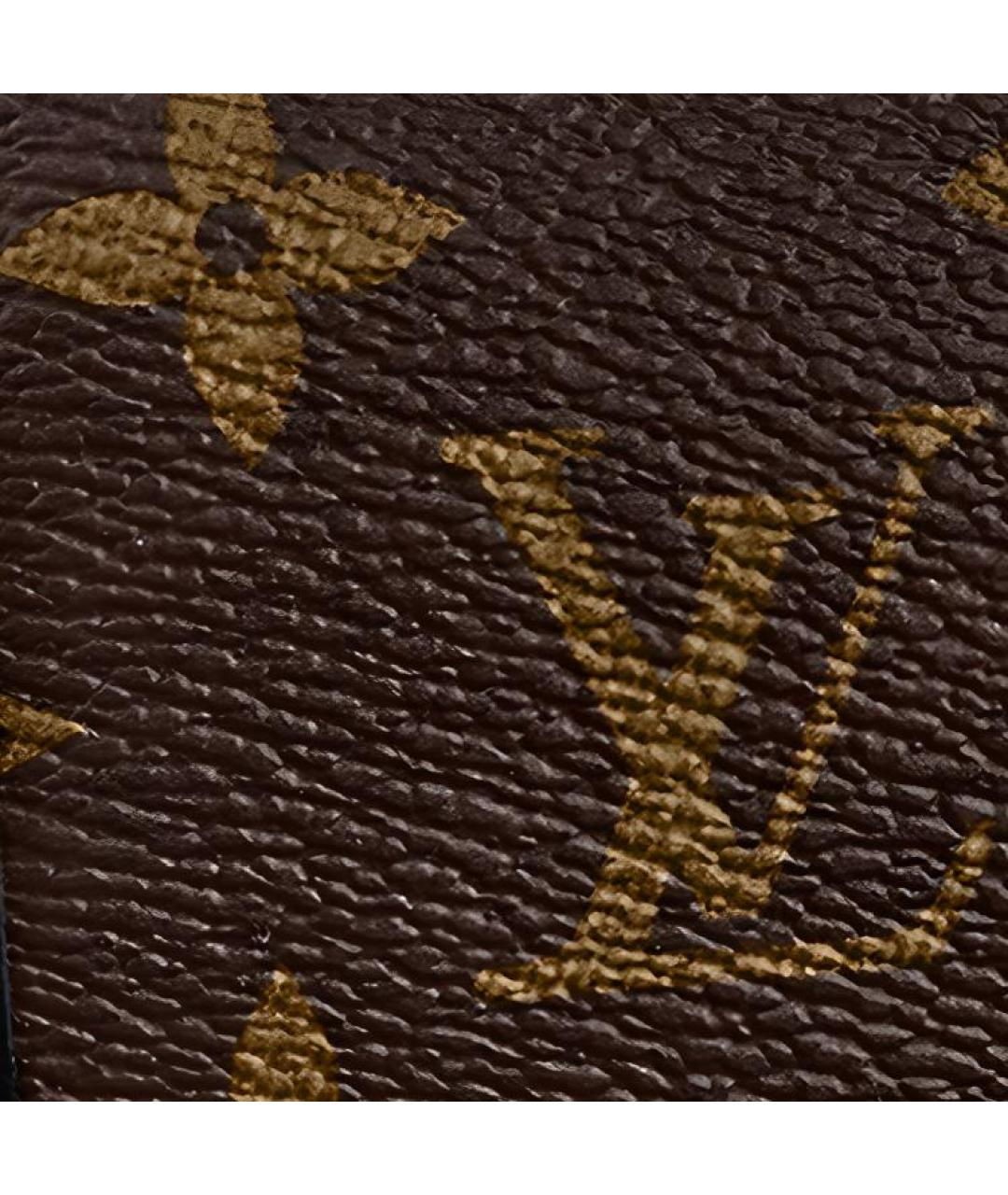 LOUIS VUITTON Коричневая сумка на плечо из канвы, фото 4