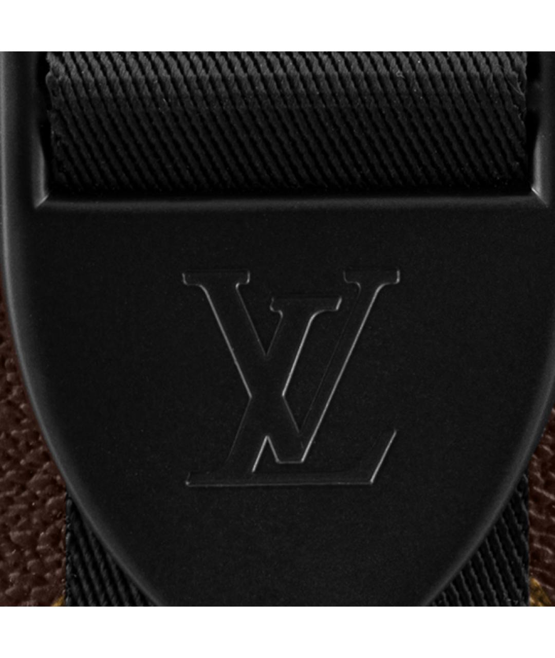 LOUIS VUITTON Коричневая сумка на плечо из канвы, фото 5