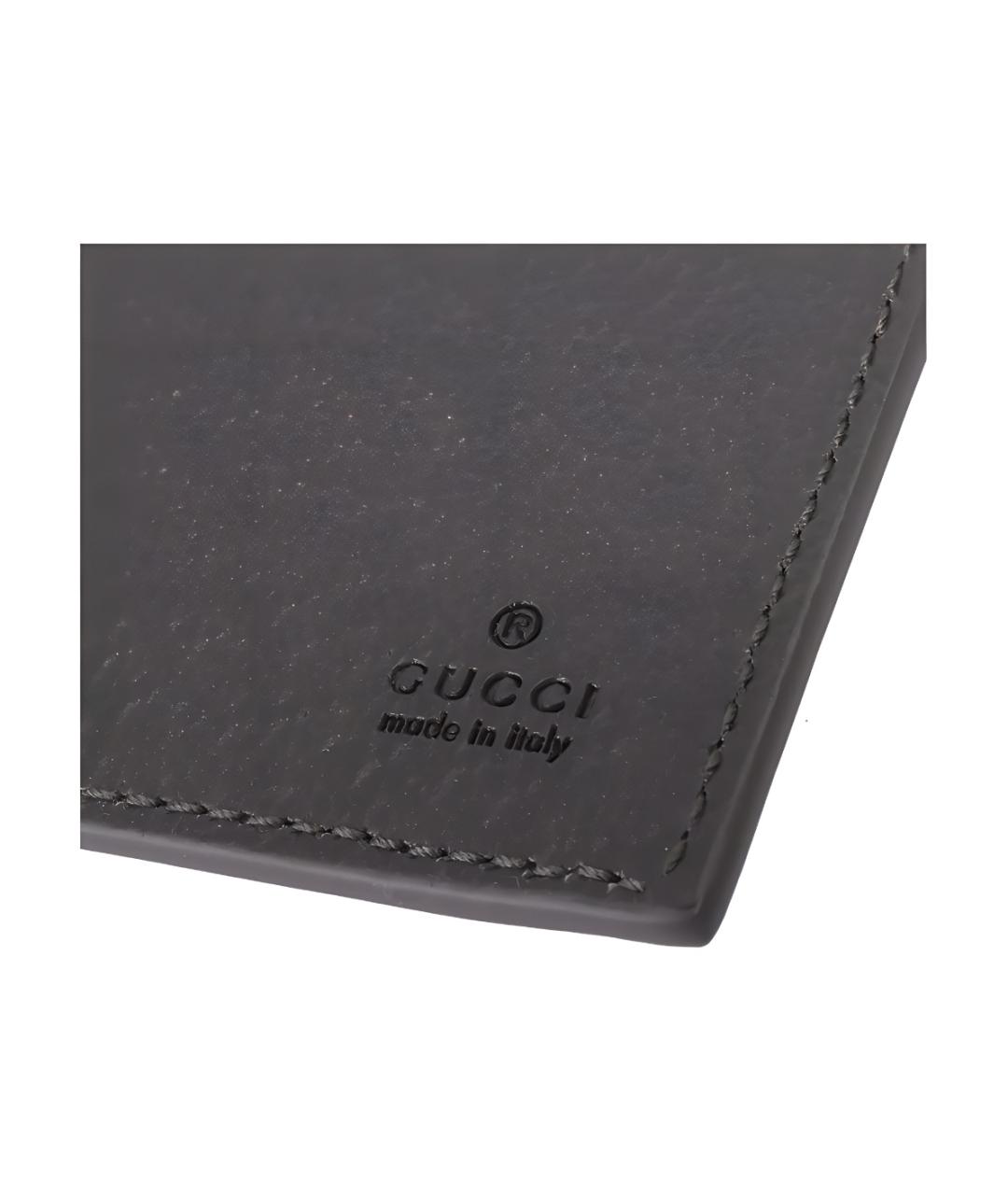 GUCCI Антрацитовый кардхолдер, фото 4