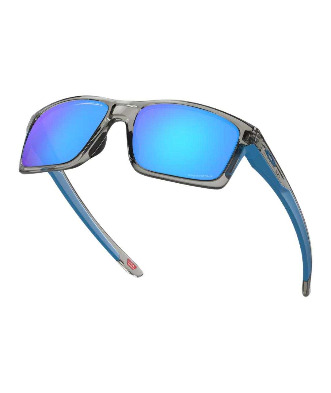 OAKLEY Серые пластиковые солнцезащитные очки, фото 4