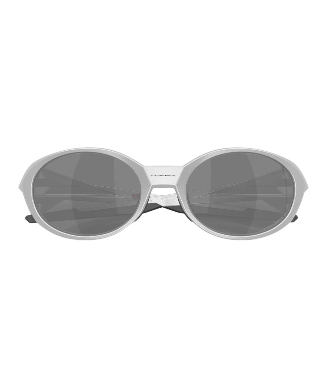 OAKLEY Серебряные металлические солнцезащитные очки, фото 5