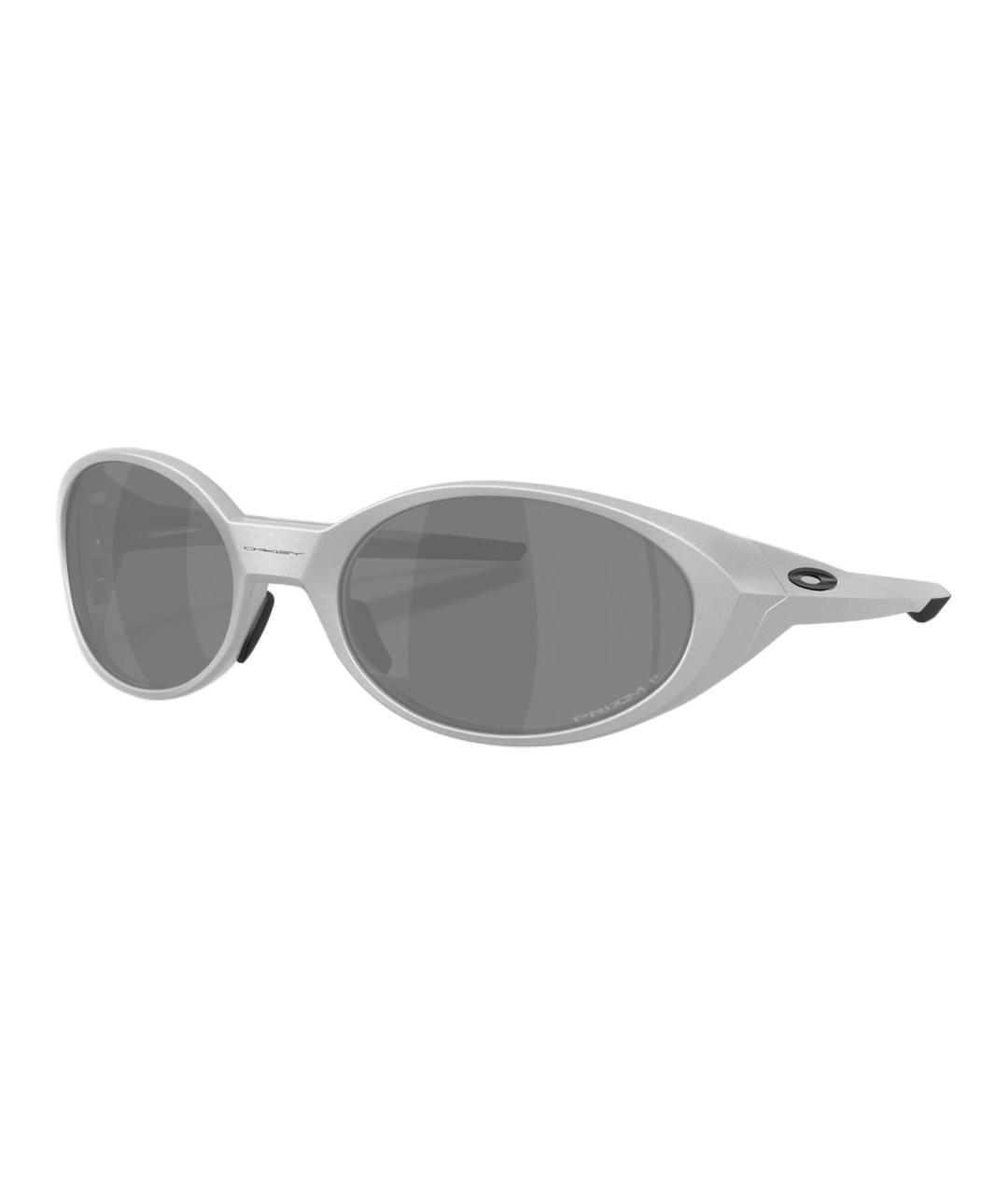 OAKLEY Серебряные металлические солнцезащитные очки, фото 1
