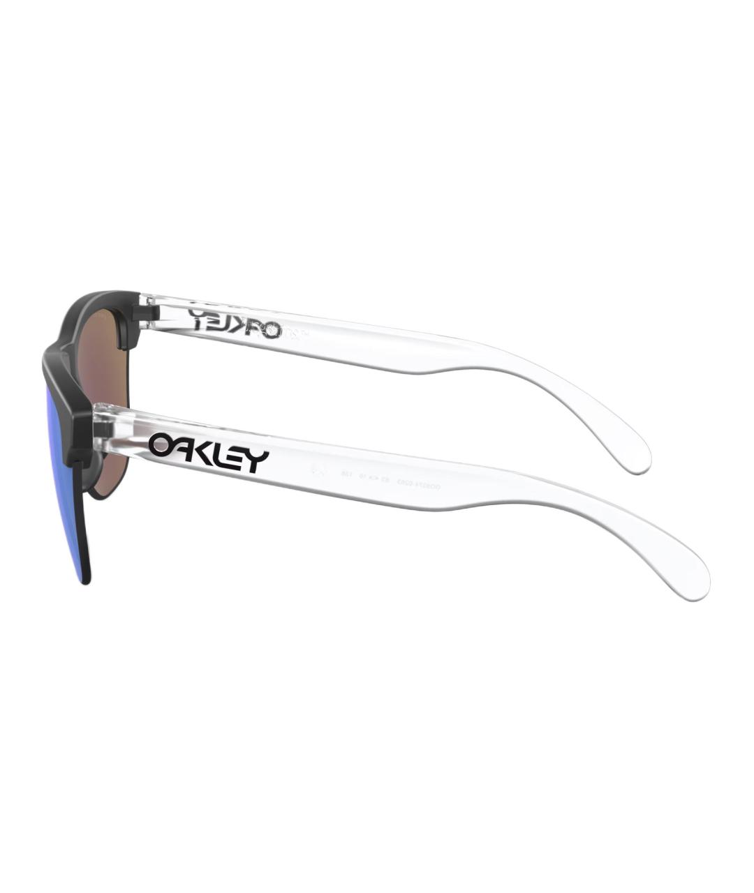 OAKLEY Черные пластиковые солнцезащитные очки, фото 3