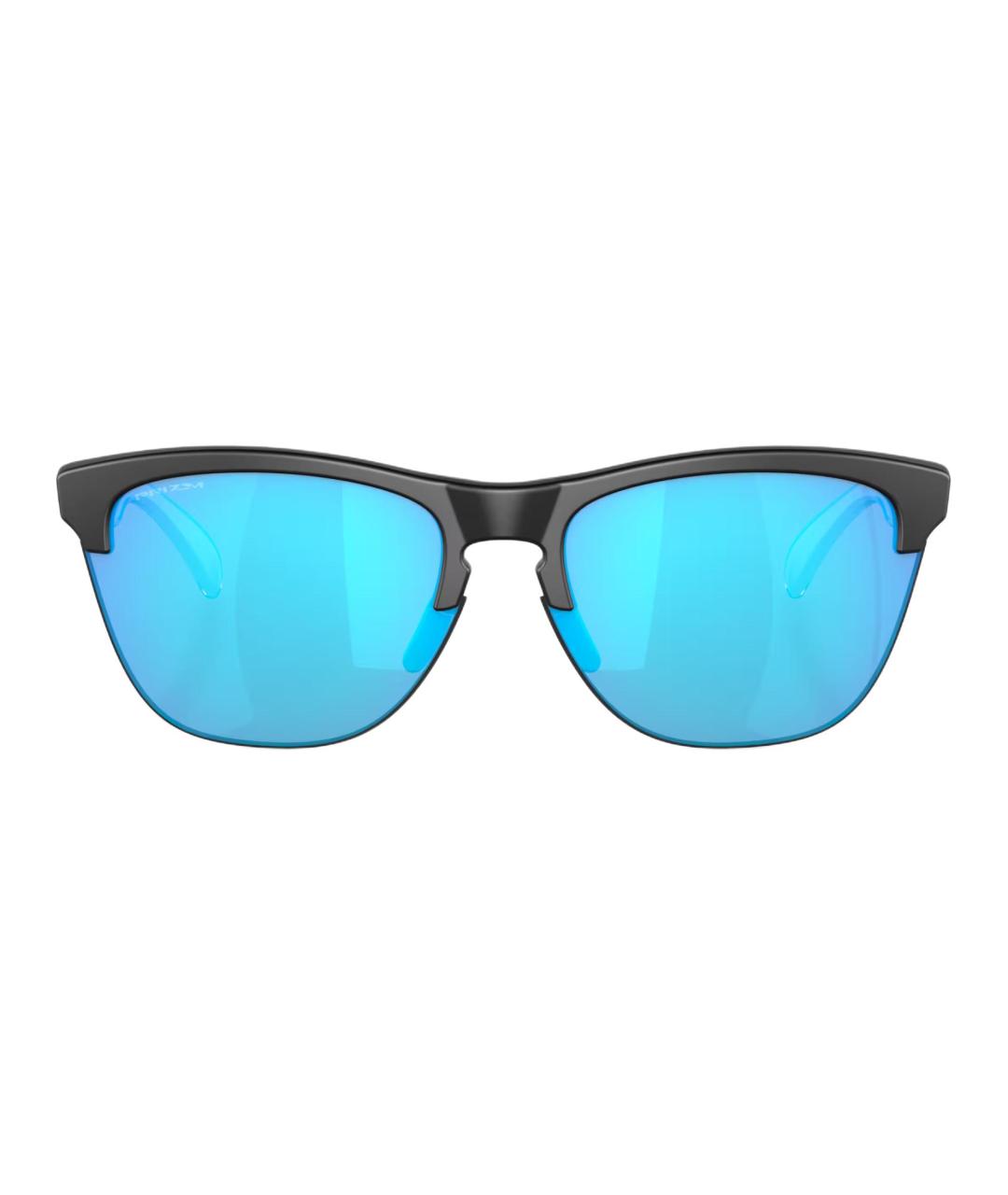 OAKLEY Черные пластиковые солнцезащитные очки, фото 2