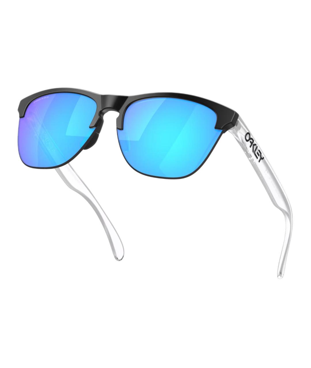 OAKLEY Черные пластиковые солнцезащитные очки, фото 4