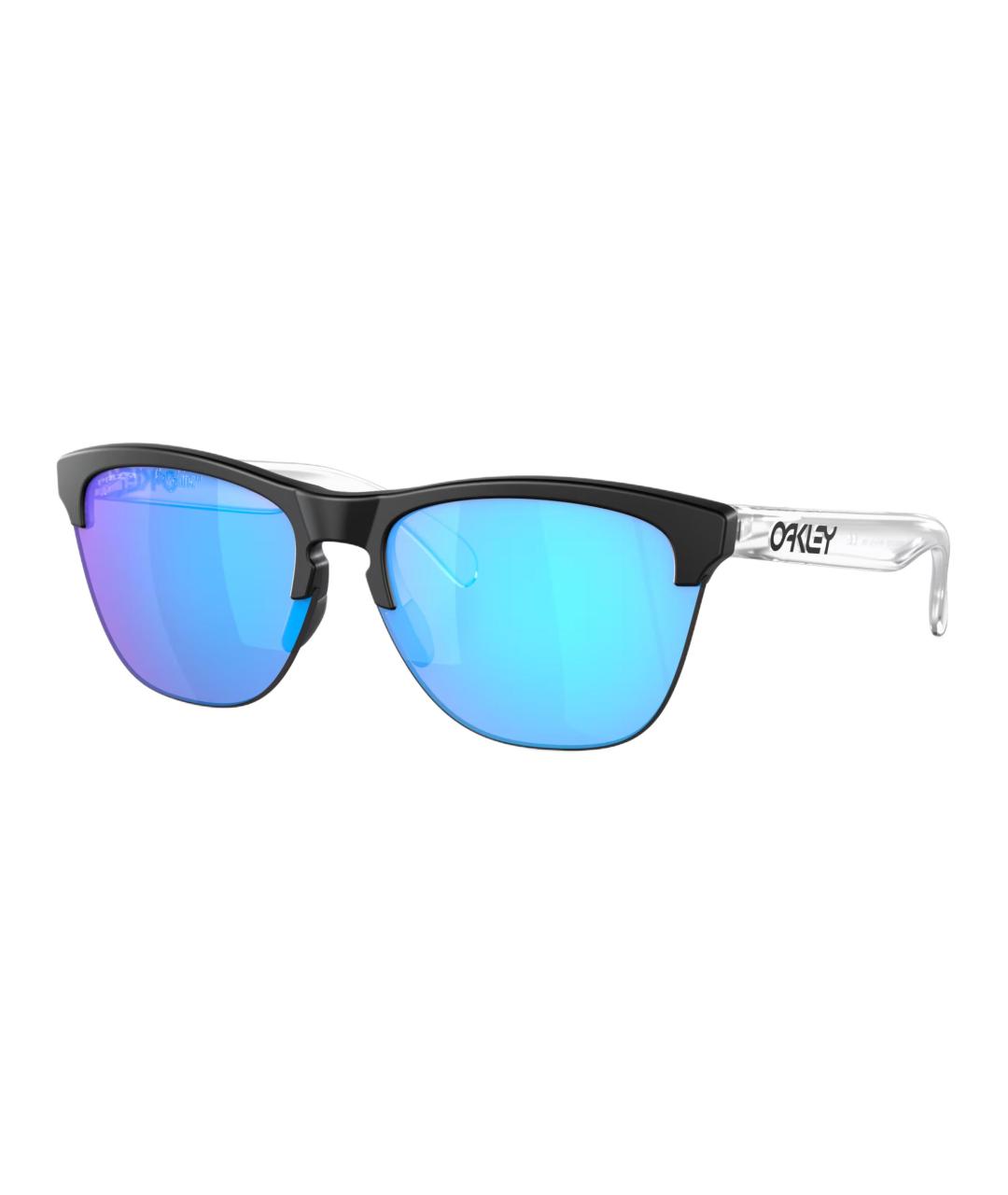 OAKLEY Черные пластиковые солнцезащитные очки, фото 1