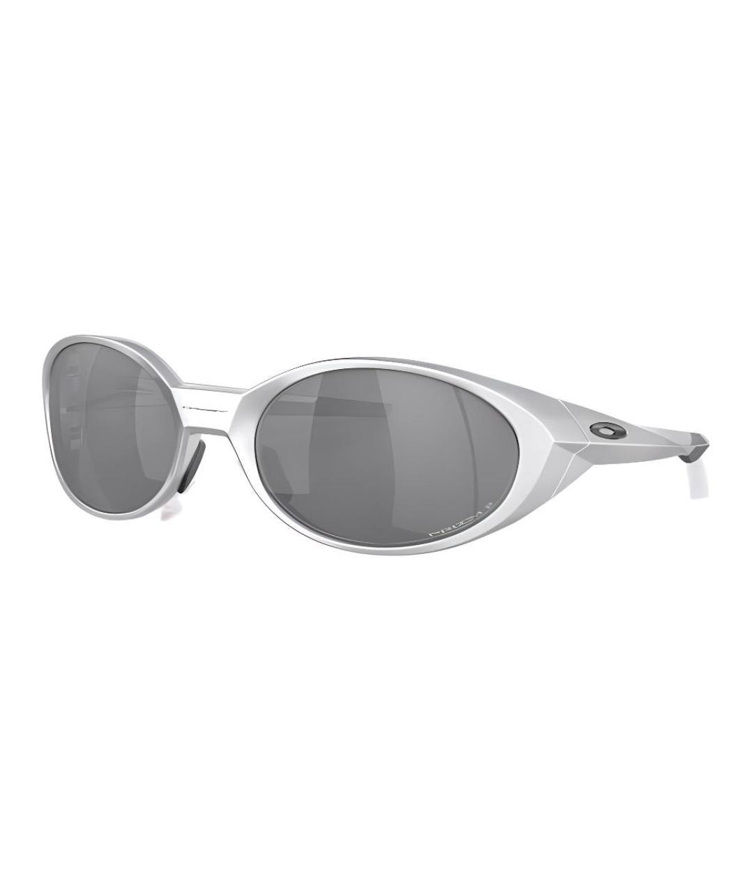 OAKLEY Серебряные металлические солнцезащитные очки, фото 1