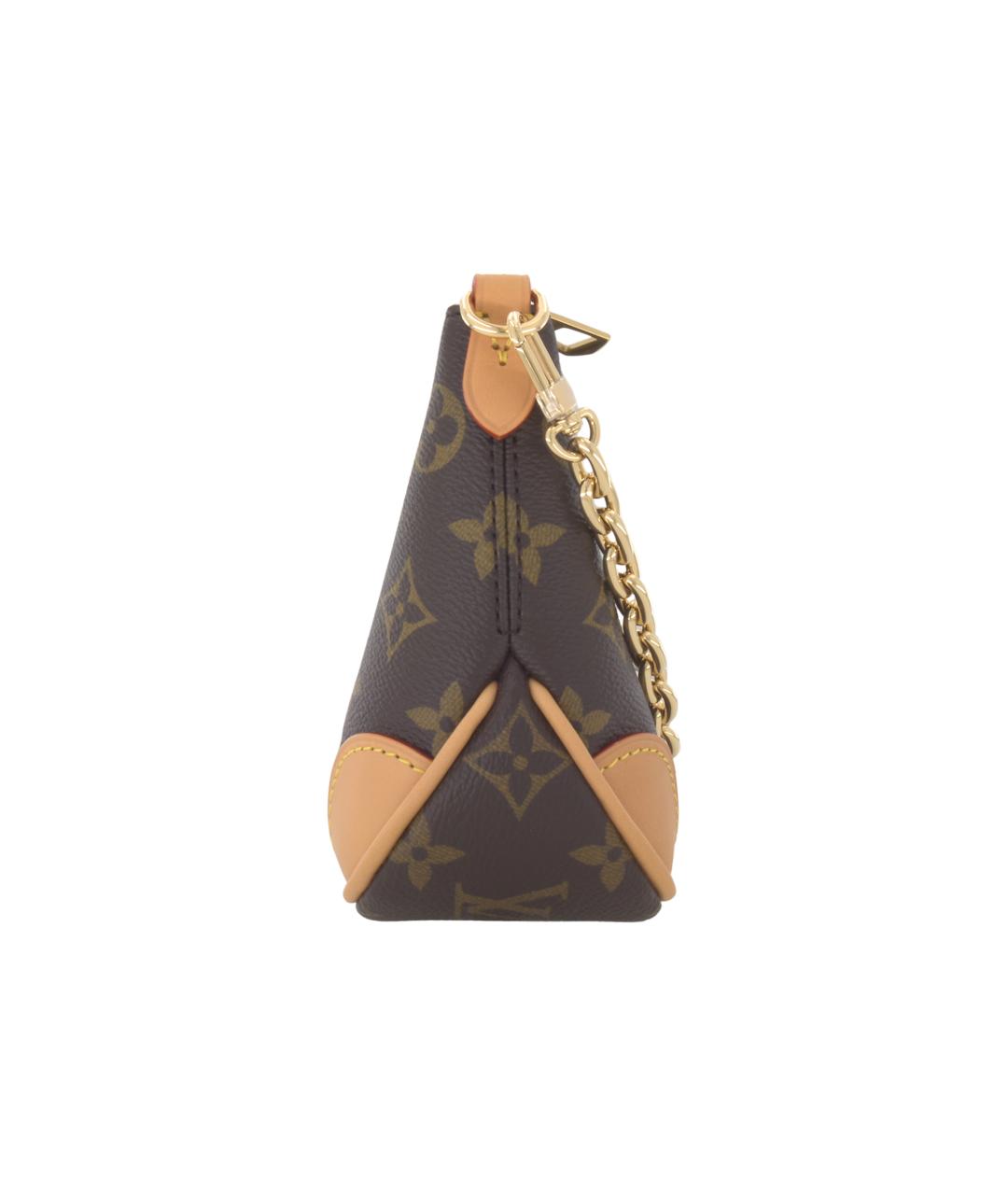 LOUIS VUITTON Коричневая сумка через плечо из канвы, фото 3