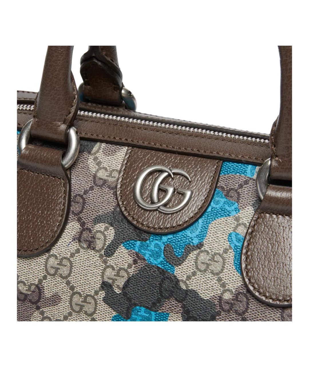 GUCCI Мульти сумка тоут из канвы, фото 5