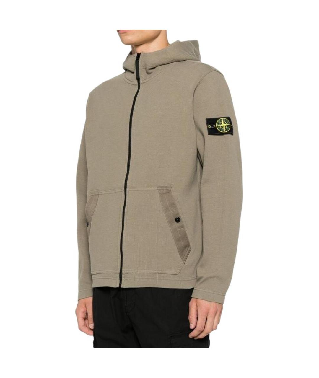 STONE ISLAND Зеленая куртка, фото 3