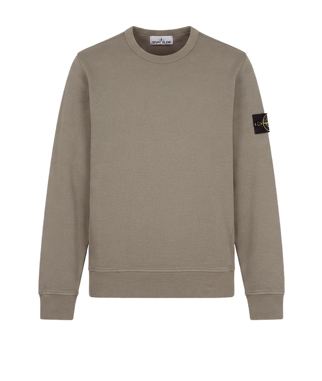 STONE ISLAND Зеленый джемпер / свитер, фото 1